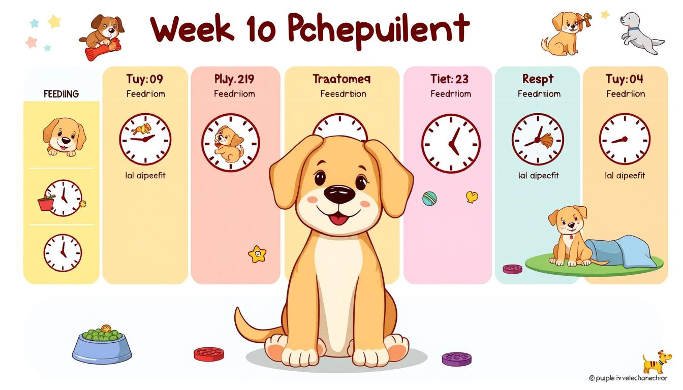 10 week old puppy potty training best sale